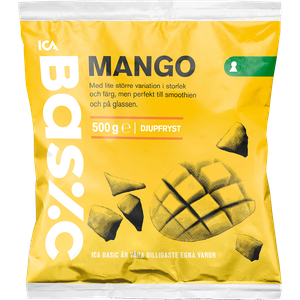 Fryst mango