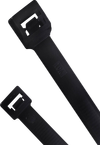 Buntebånd Strips T120R Sort 385x7,6mm (HellermannTyton)