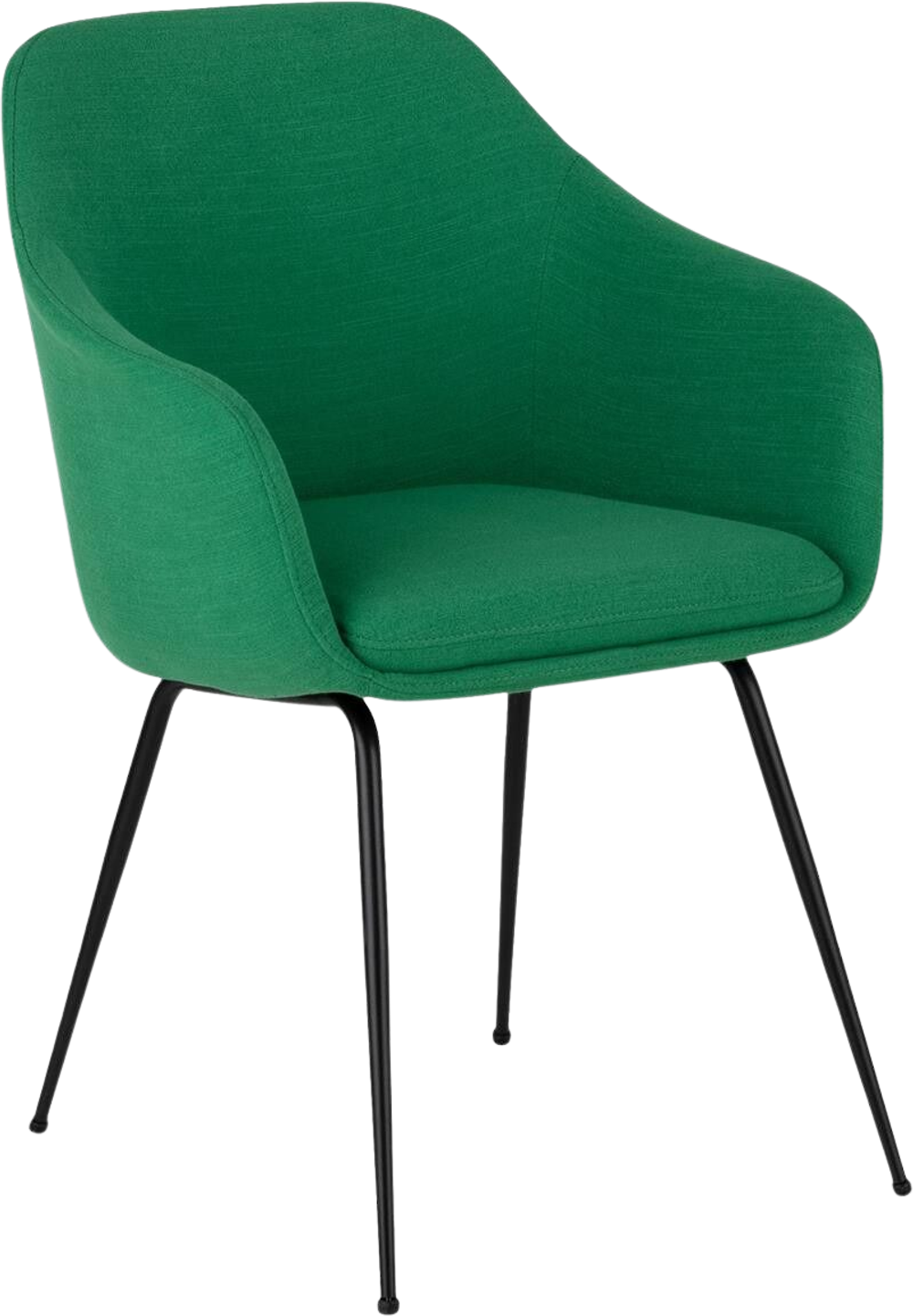 Tilbud på MERCY spisebordsstol stof grøn (GRØN ONESIZE) (Furniture by Sinnerup) fra Sinnerup til 799 kr.