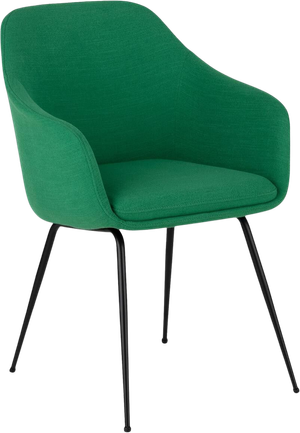 MERCY spisebordsstol stof grøn (GRØN ONESIZE) (Furniture by Sinnerup)