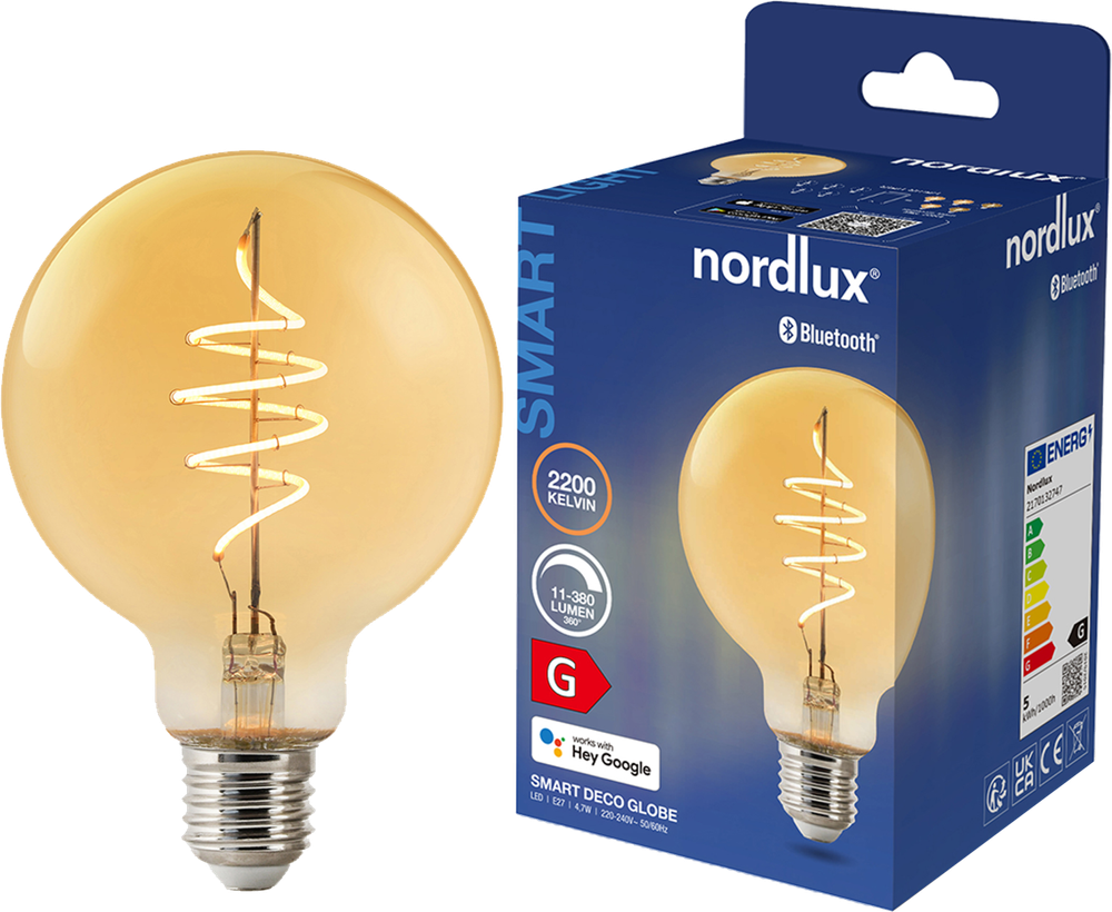 Tilbud på Nordlux Smart Spiral LED pære fra Davidsen til 97 kr.