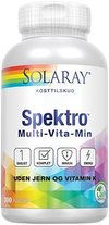 Spektro Multi-Vita-Min uden jern og vit. K. (Solaray)